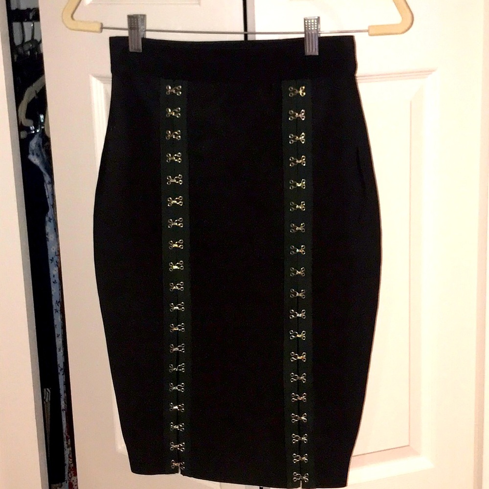 Black bandage skirt from AKIRA SZ SMALL